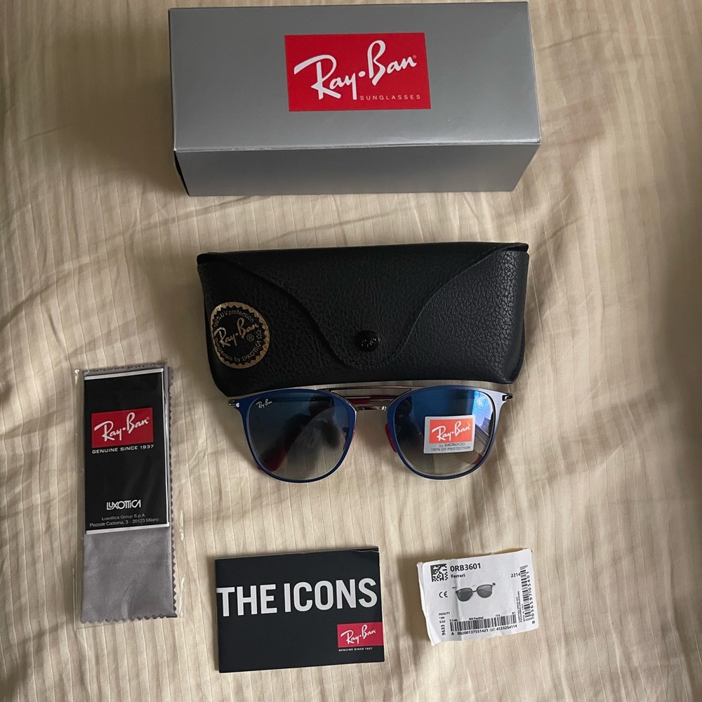 Authentic Rayban Ferrari